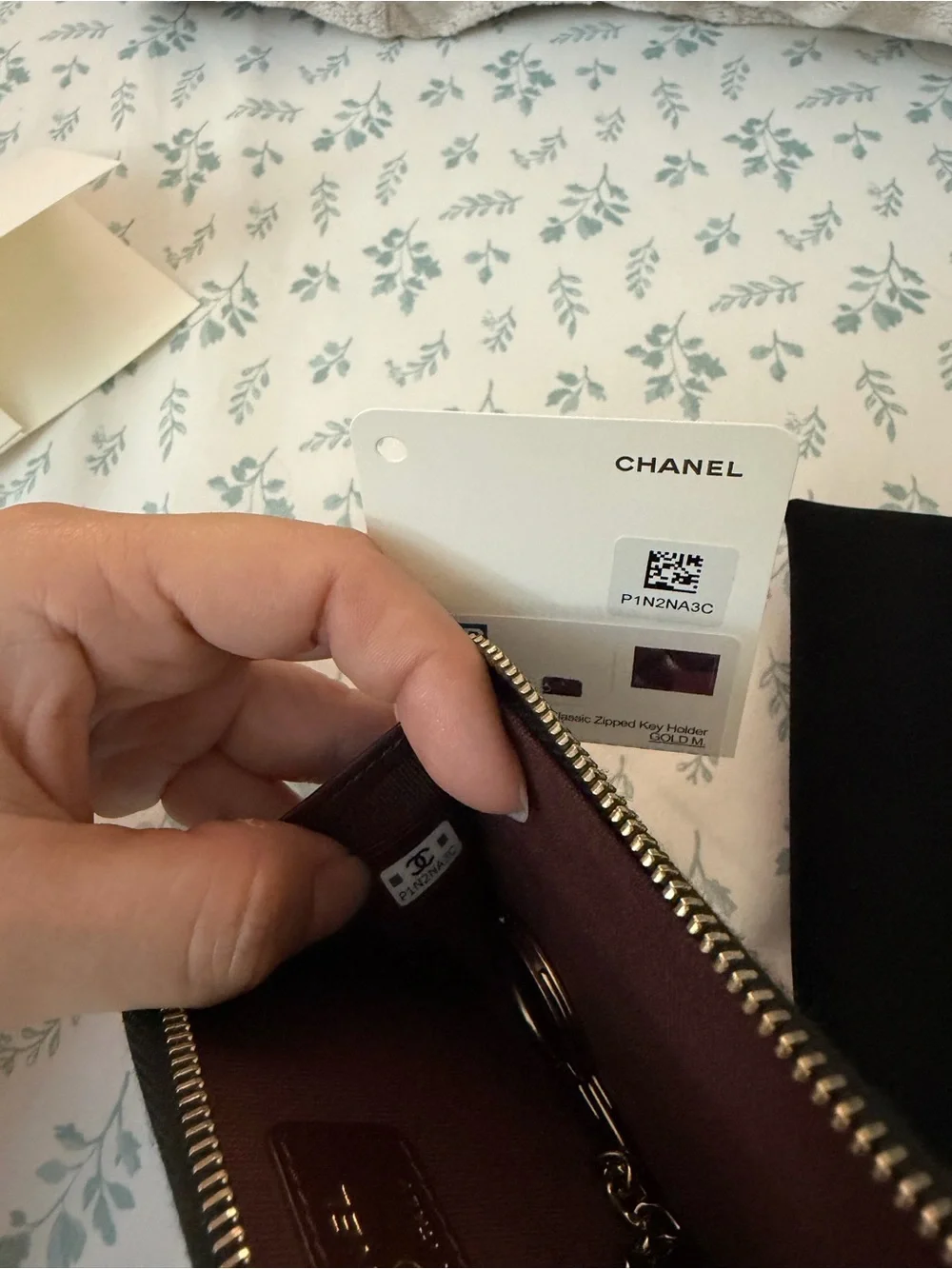 CHANEL classic zipped